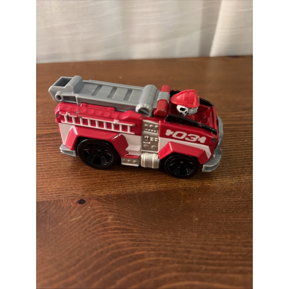 Paw Patrol The‎ Movie MARSHALL Fire Truck True Metal Vehicle Spin Master!
